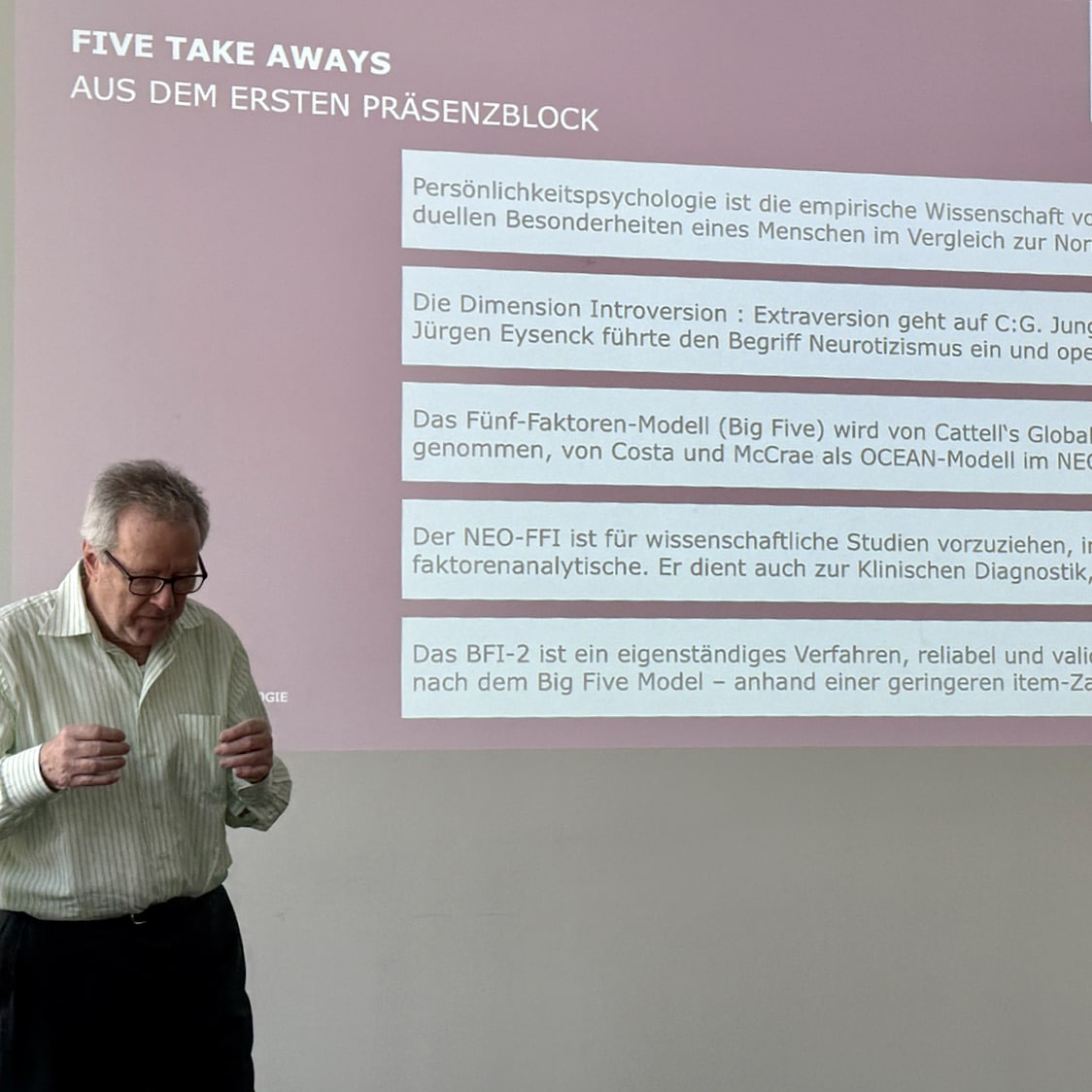 Faktorielle Persönlichkeitspsycholgie