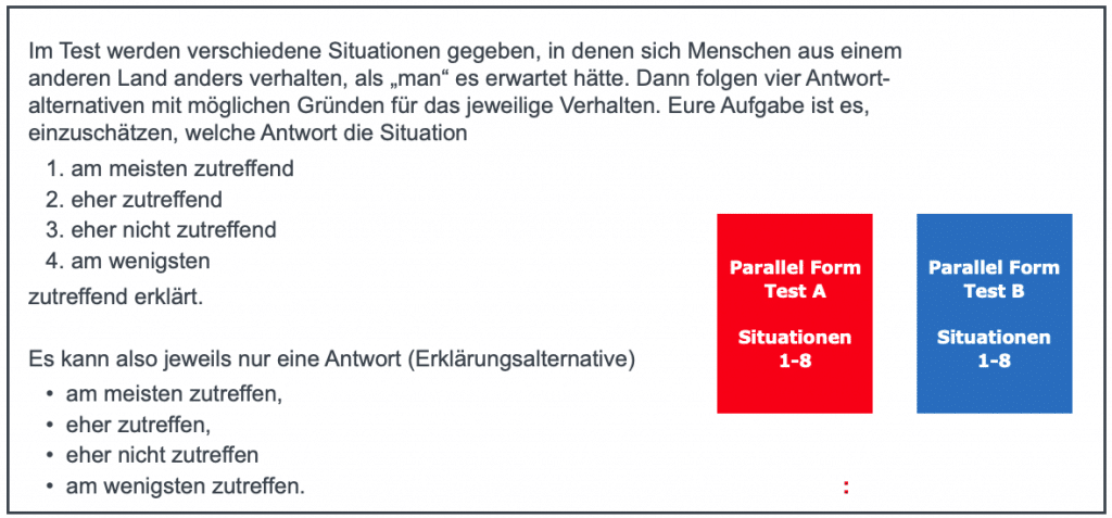 Differentielle Psycologie und Persönlichkeitspsychologie TIHK Ablauf